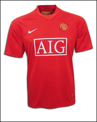 2008 Manchester United Home Jersey